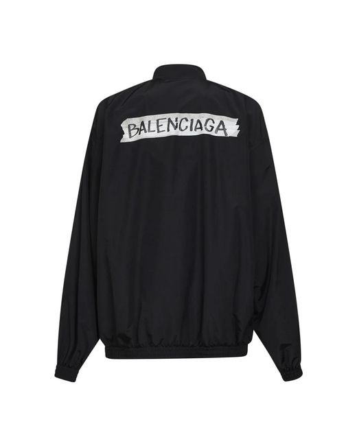Balenciaga Black Light Jackets for men