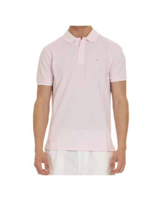 C P Company White Polo Shirts for men