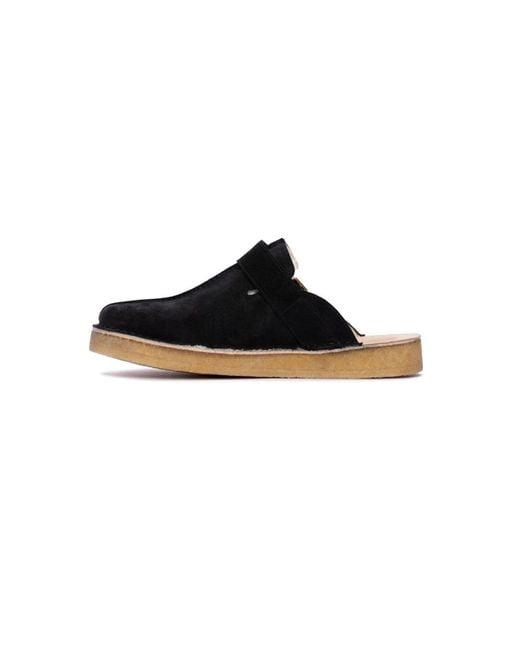 Clarks Black Clogs