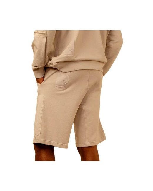 C P Company Natural Casual Shorts for men