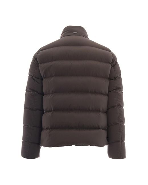 Down Jackets di Herno in Black da Uomo