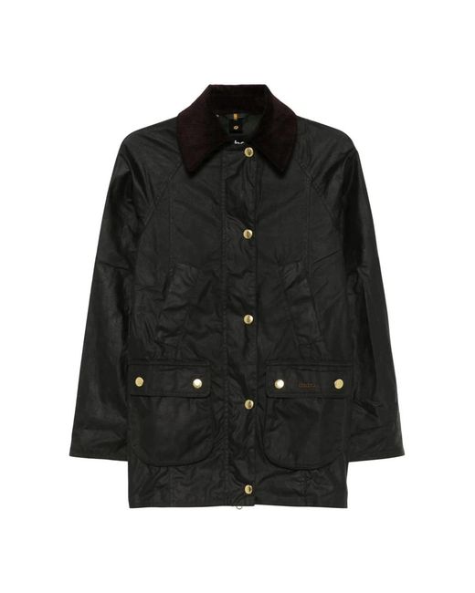 Light Jackets Barbour en coloris Black