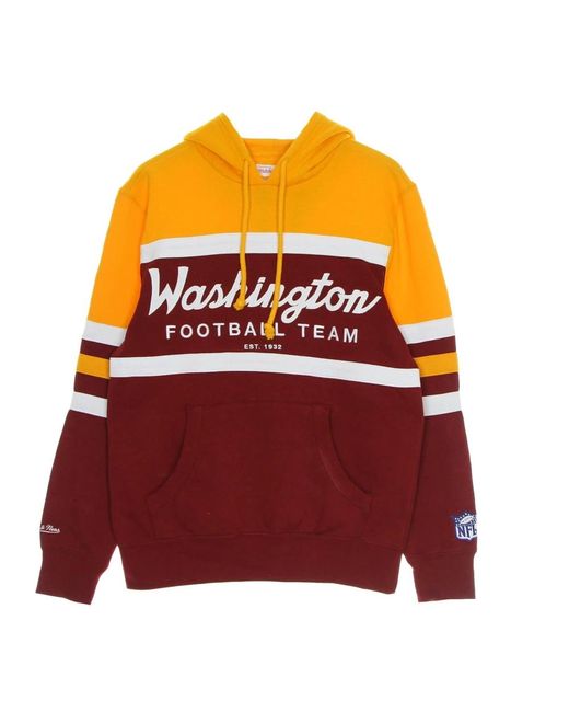Hoodies Mitchell & Ness de hombre de color Red