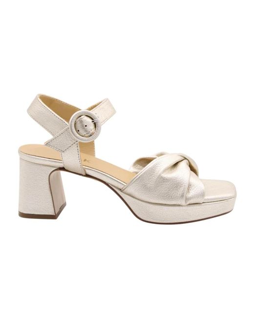 CTWLK White High Heel Sandals