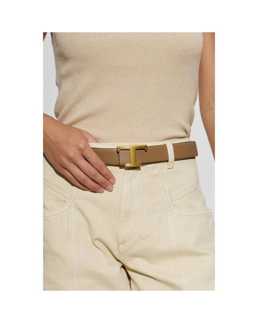 Belts di Tod's in Natural