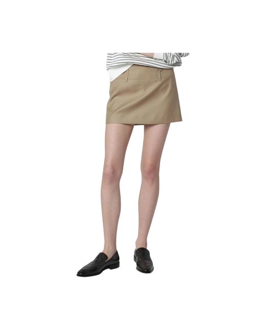 DUNST Natural Short Skirts