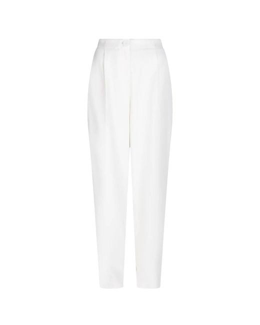 Dante 6 Tapered Trousers in het White