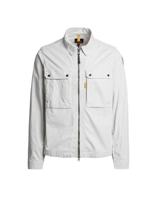 Light Jackets di Parajumpers in Gray da Uomo