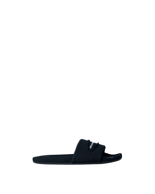 Alexander Wang Blue Sliders