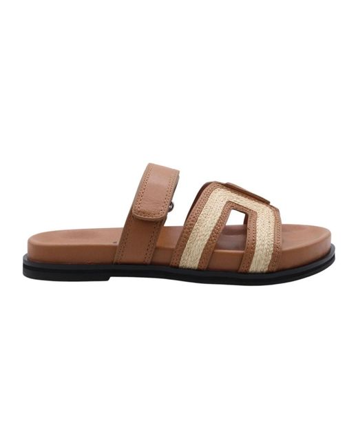 Bibi Lou Brown Sliders