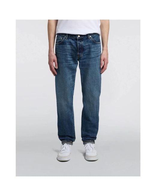 Straight Jeans Edwin de hombre de color Blue