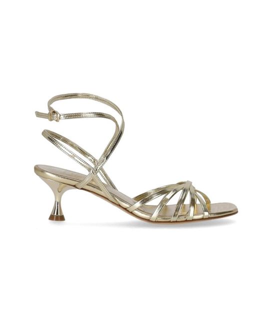 NCUB High Heel Sandals in het Metallic