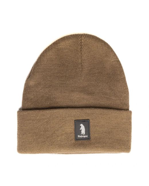 Refrigue Accessoires ,Logo Cuffed Beanie in het Brown