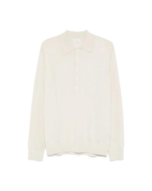 Dries Van Noten White Polo Shirts for men