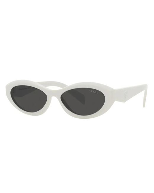 Prada White Sunglasses