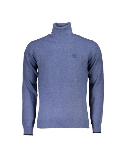 North Sails Blue Turtlenecks for men