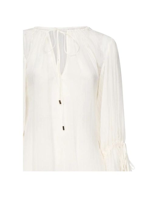 Guess White Blouses