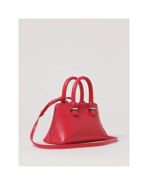 ARMANI EXCHANGE Zwarte Satchel Schoudertas in het Red