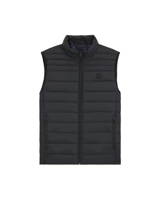 HUGO Black Vests for men