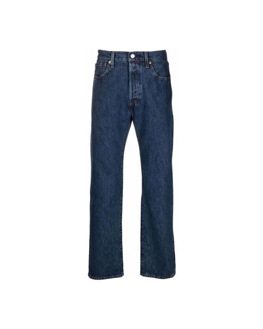 Levi's Blue Straight Jeans for men