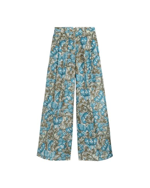 Momoní Blue Wide Trousers