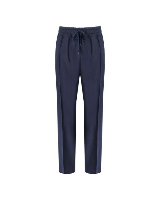 Trousers > straight trousers Cruna en coloris Blue