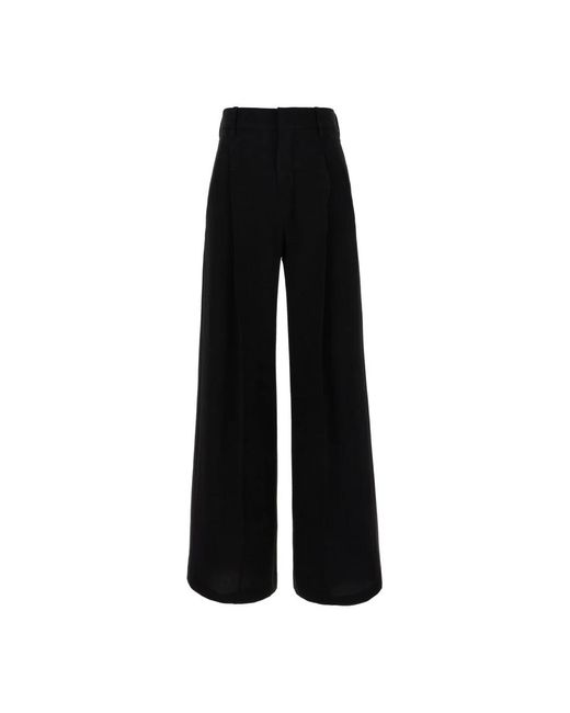 Isabel Marant Black Wide Trousers