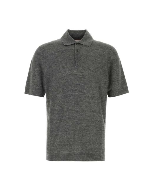 Brunello Cucinelli Gray Polo Shirts for men