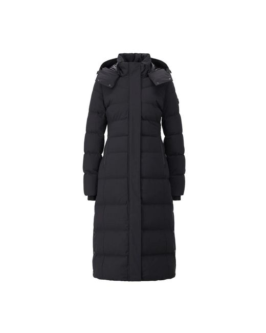 Down Coats di Moose Knuckles in Black