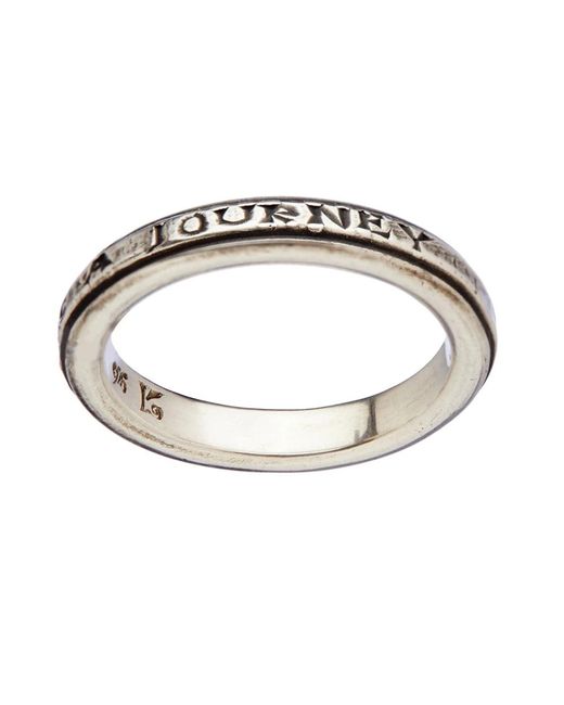 Werkstatt:münchen Metallic 925 silberring