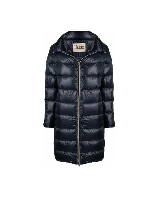 Herno Jassen ,Blauw ,Matilde Puffer Coat in het Blue