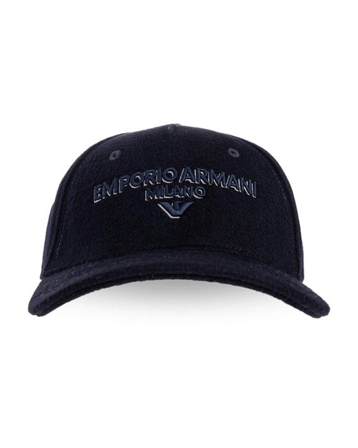 Caps di Emporio Armani in Blue da Uomo