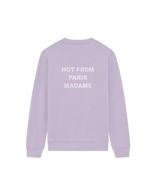 Drole de Monsieur Purple Sweatshirts for men