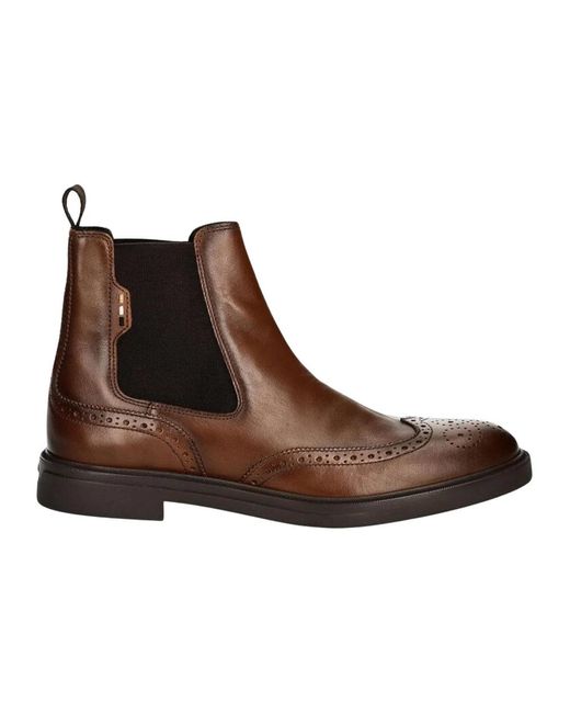 Chelsea Boots di HUGO in Brown da Uomo