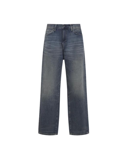 Carhartt Blue Wide Jeans for men