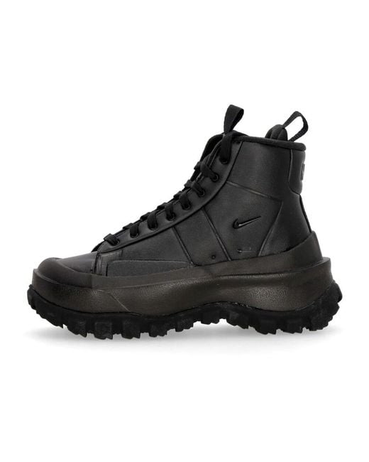 Nike Black Lace-Up Boots