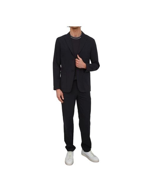 ARMANI EXCHANGE Black Suit Trousers for men