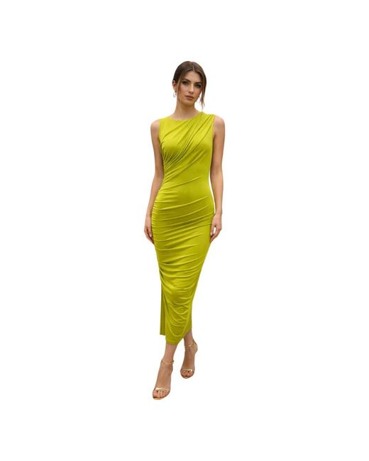 MARSĒM Yellow Party Dresses