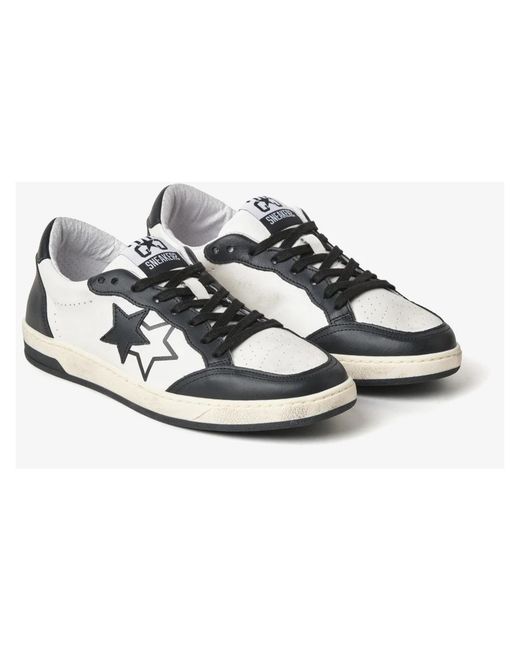 2 Star Blue Sneakers for men