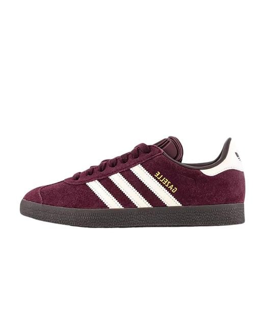 Sneakers gazelle burgundy classiche di Adidas in Purple