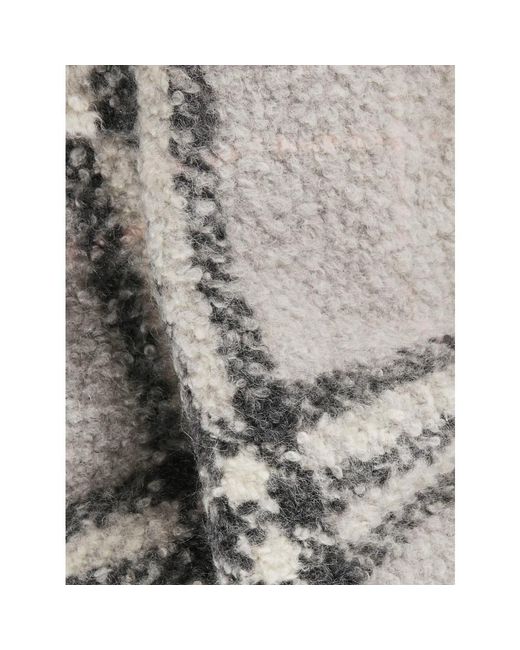 Burberry Gray Winter Scarves