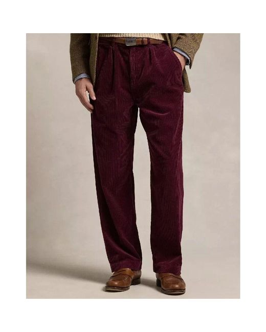 Ralph Lauren Cordhosen klassische passform in Purple für Herren