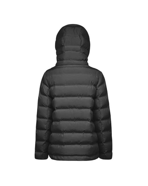 Geox Jassen ,Zwart ,Leer Spherica Long Parka in het Black voor heren
