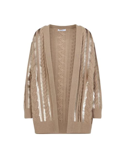 Cardigans Max Mara de color Natural