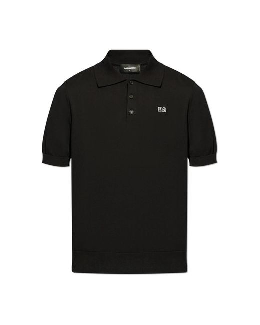 DSquared² Pullover 900 Polo in het Black voor heren