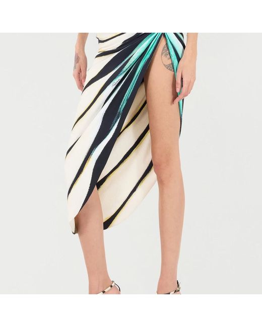 Roberto Cavalli Blue Beachwear