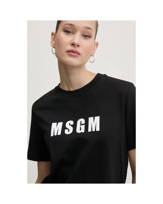 T-Shirts MSGM en coloris Black