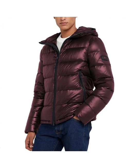 Peuterey Red Down Jackets for men