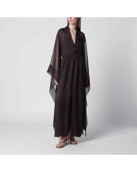 Alberta Ferretti Black Maxi Dresses