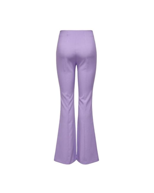 ONLY Purple Wide Trousers